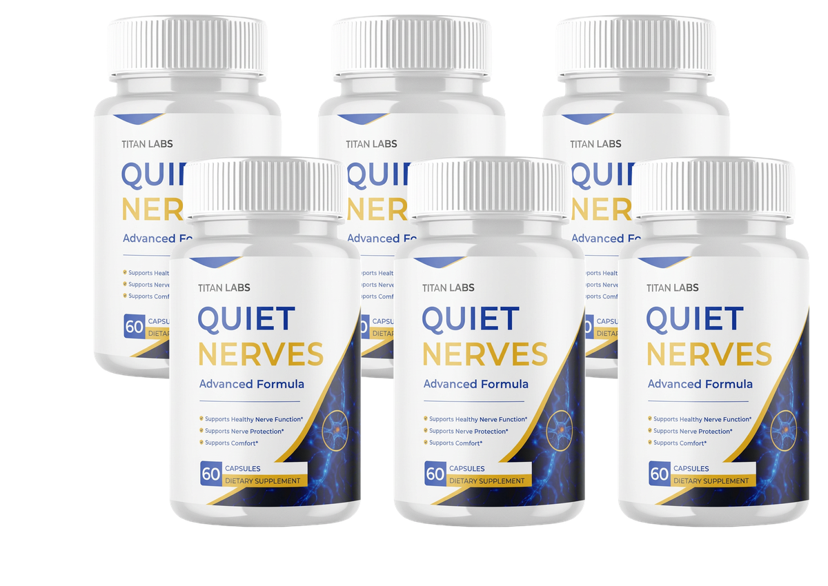 6 bottles of Quiet Nerves